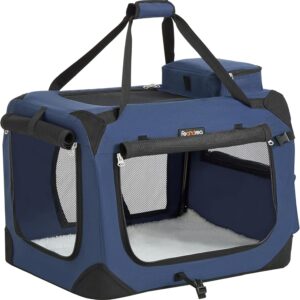 Sac transport chien Feandrea – Taille M, bleu foncé