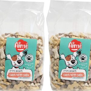Aimé Biscuits Petits Os 500g pour Chiots