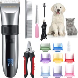 BarberBoss Tondeuse Animaux Lames Céramique