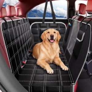 Housse voiture chien 5 en 1 anti-taches et imperméable
