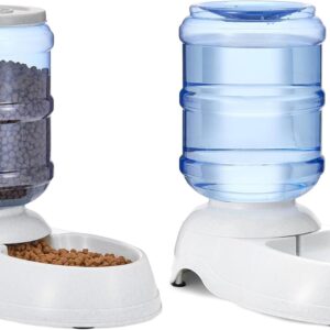 Distributeur d'eau Amazon Basics pour animaux 3,8 L