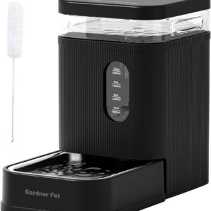 Distributeur d'eau automatique chat 6,5L Gardner Pet - Noir