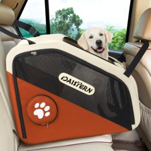 Cage transport chien pliable pour voiture - DAISTERN