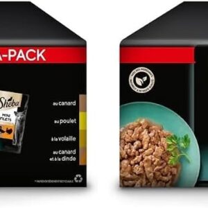 SHEBA Mini Filets Volaille Chat - 40x85g (Lot 2)