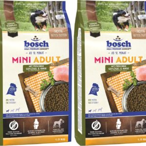 Bosch HPC Mini Adult Poulet & Millet 3 kg x2