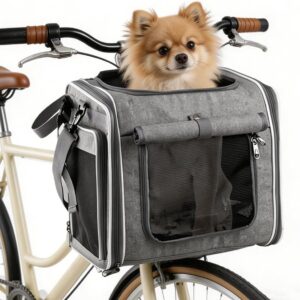 Panier vélo chien 4 en 1 Zinueen jusqu'à 10 kg