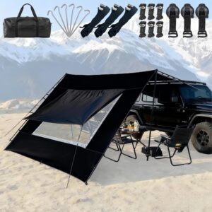 Auvent Caravane 2,8x4,8m - Store étanche & solaire Kensbro