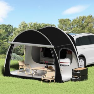Tente de toit SUV Raoot 3 portes noire