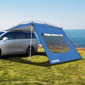 SUPAREE Auvent voiture latérale 5,6 m² – Protection UV 50+