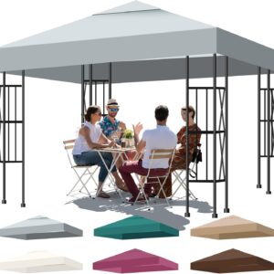 Toile tonnelle 3x3 m - Remplacement pergola imperméable