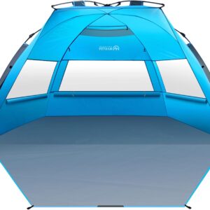 Tente plage pop-up XL 4 pers. OutdoorMaster – UPF 50+