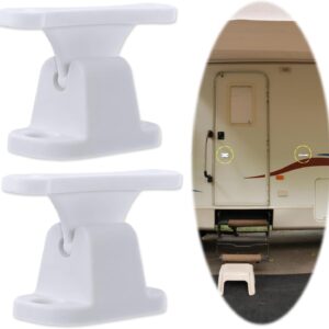 Lot 2 Blocs Porte Camping-Car 45×60 mm (Blanc)