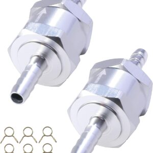 Clapet anti-retour gazole 2pcs Xibao 6mm avec clips