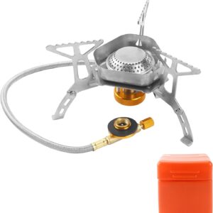 Réchaud à gaz camping 3500W – Léger & rapide