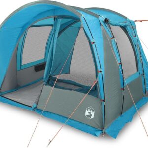 Tente auto 4 places bleue - Étanche & pliable