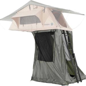 Tente de toit annexe Overland TMBK vert/noir
