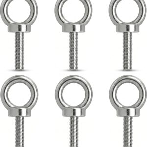 Lot 6 boulons M5x12 inox 304 pour rail auvent
