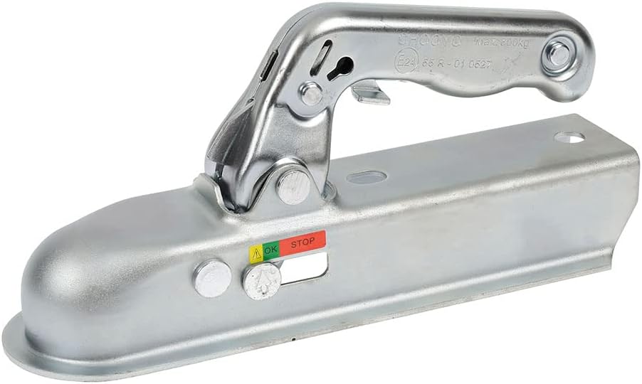 Tête d’attelage OROK 750 kg pour timon carré 50 mm