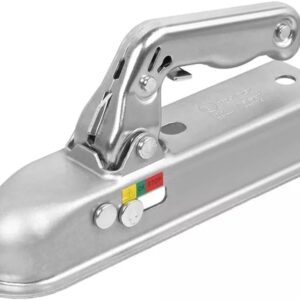 Attelage remorque HEYOUTH 1500 kg - Bille 60 mm argenté