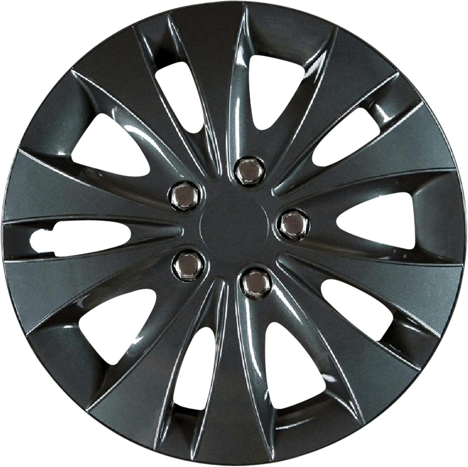 Enjoliveurs 15'' noirs Cartrend - Set de 4 pièces