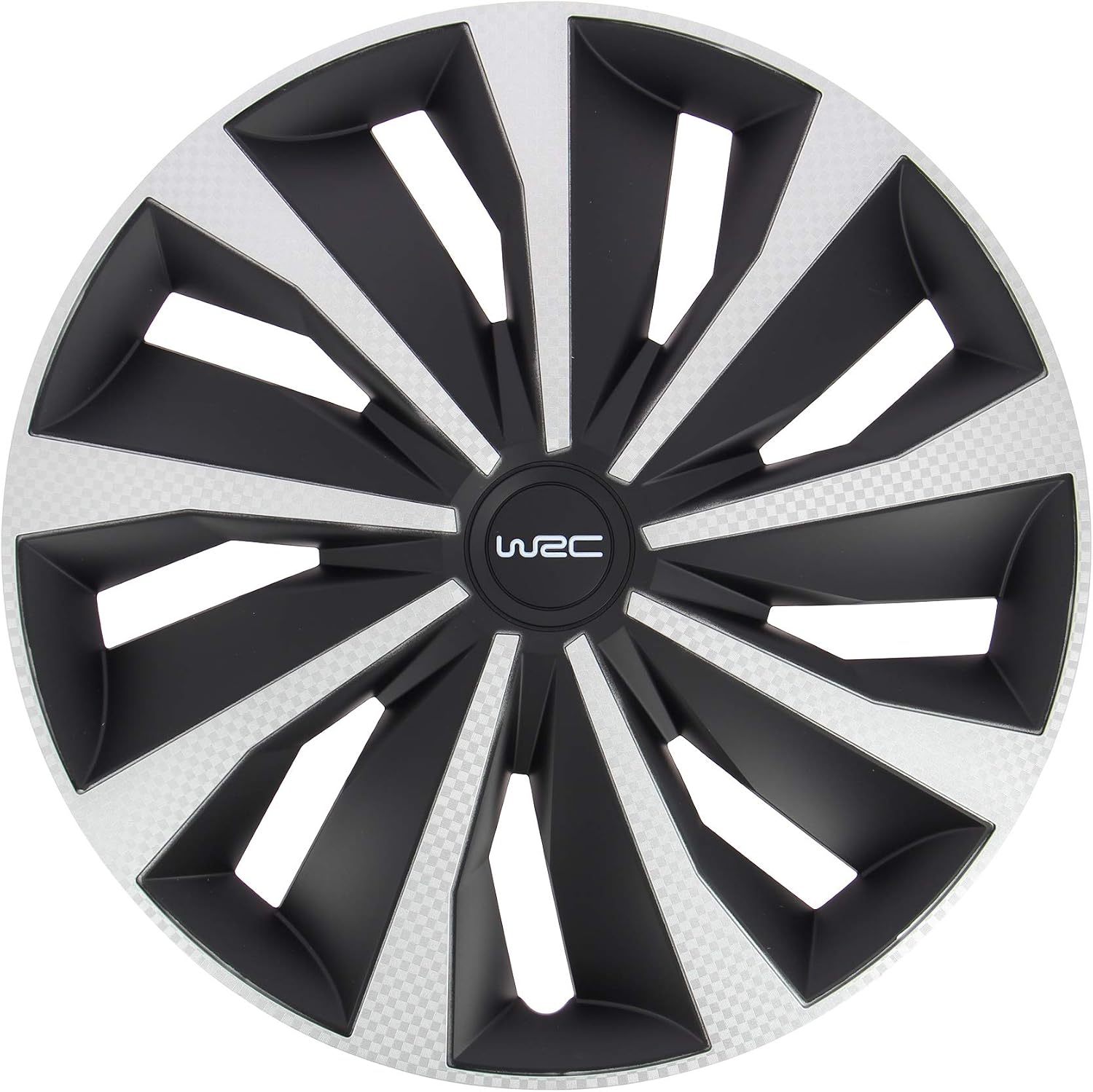 WRC 4 Enjoliveurs 15" Carbone Style Noir