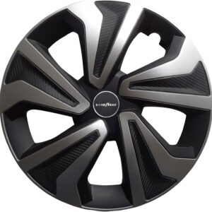 Enjoliveurs Goodyear Montréal 16" Noir/Argent - Set de 4