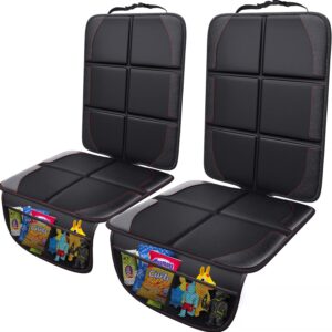 Gimars Housses Protection Siège Auto XL Noir - Lot 2 Pièces