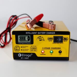 Chargeur auto intelligent Etrogo 6V/12V 1A-15A