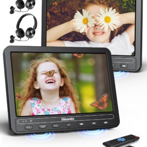 Lecteur DVD Portable GOnavidio 10.5'' Double Écran