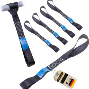Sangles d'arrimage 25mm 30cm Lot de 4 - INTAKO 800kg