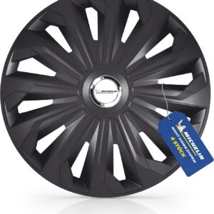 Kit d'enjoliveurs Michelin Fabienne 4x16" Noir N.V.S.