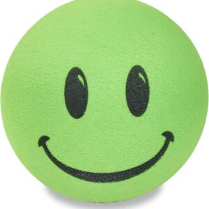 Boule d'antenne smiley verte pour voiture - Tenna Tops USA