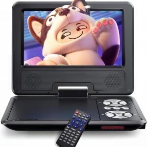 Lecteur DVD Portable WOLFANG 9,5" pour Enfants