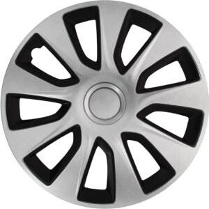 Enjoliveurs 14" Washington Silver/Black - 4 pièces S SUMEX
