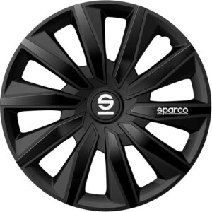 Sparco Enjoliveurs Milano 14" - Noir - Set 4 pièces