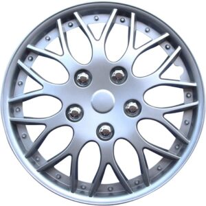 Enjoliveurs Missouri 13" argent - Pack 4 pièces AutoStyle
