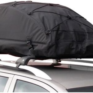 Coffre de toit pliable 320L AutoStyle noir