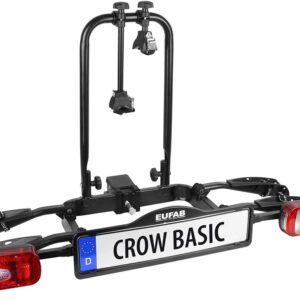 Porte-vélo attelage EUFAB Crow Basic 2 vélos