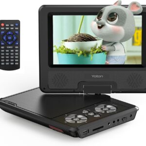 Lecteur DVD Yoton Portable Voiture 9,5" Écran Pivotant HD