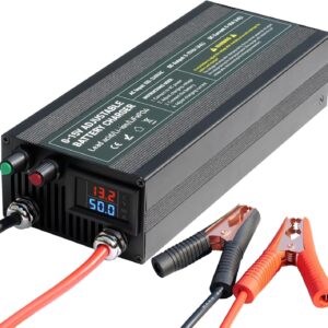 Chargeur LiFePO4 14,6V 60A – Rapide & Sécurisé