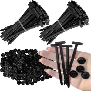 50 Attaches Cable Noir pour Voiture & Maison