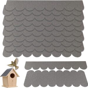 Papier toiture autocollant Vogelhaus - 21 pièces gris