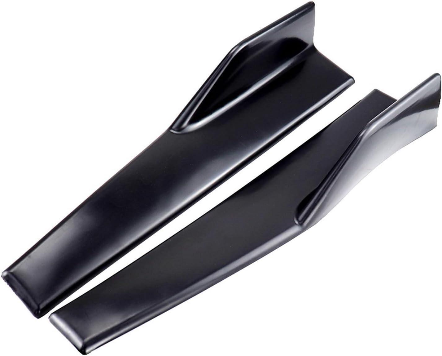 Kit jupes latérales 45 cm noires brillant - Protection & Style