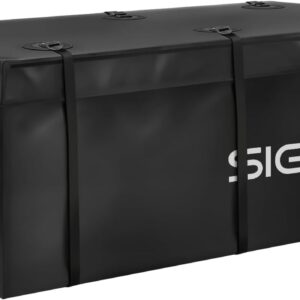 Sac de toit Signstek 417L pour attelage - Voyage familial