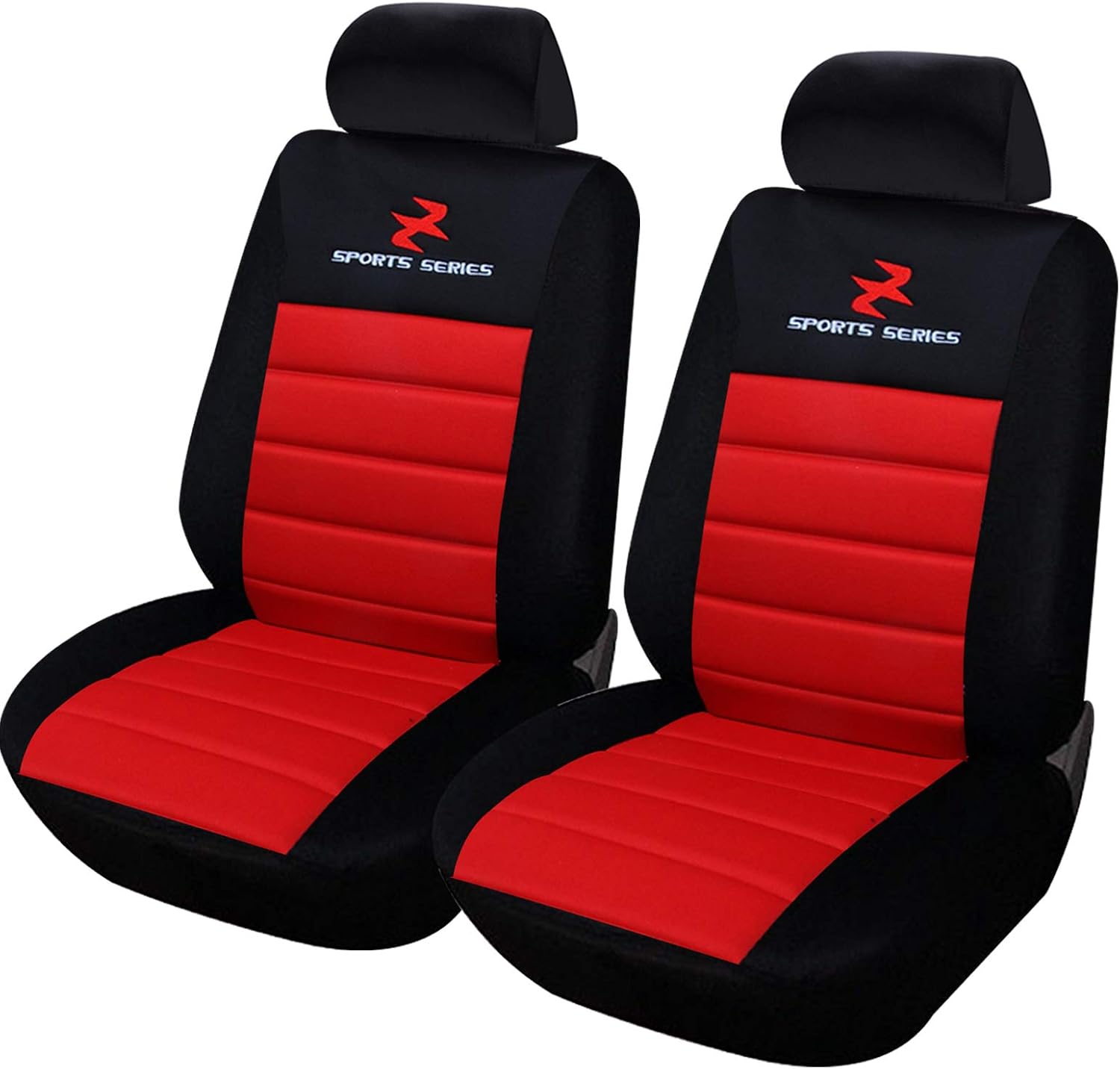 Housses siège auto eSituro 2 Noir & Rouge universel