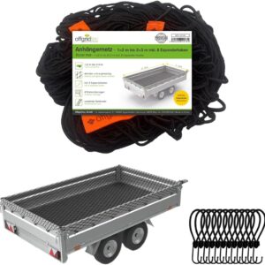 Filet de sécurité remorque 1x2 à 2x3 m - Offgridtec