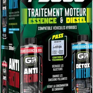 GS27 F9000 – Traitement Moteur 2-en-1 Essence & Diesel