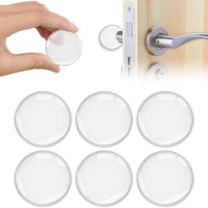 Vicloon Butées Porte Murale 6PCS - Stop Porte Adhésif Silicone