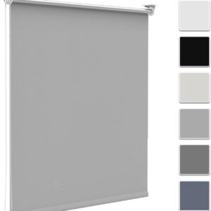 Store occultant Zarnan 45x150 cm - Sans perçage, gris clair