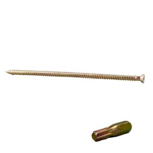 Vis béton Torx zinguées 7,5x180mm - Lot 100 - WK Electrical